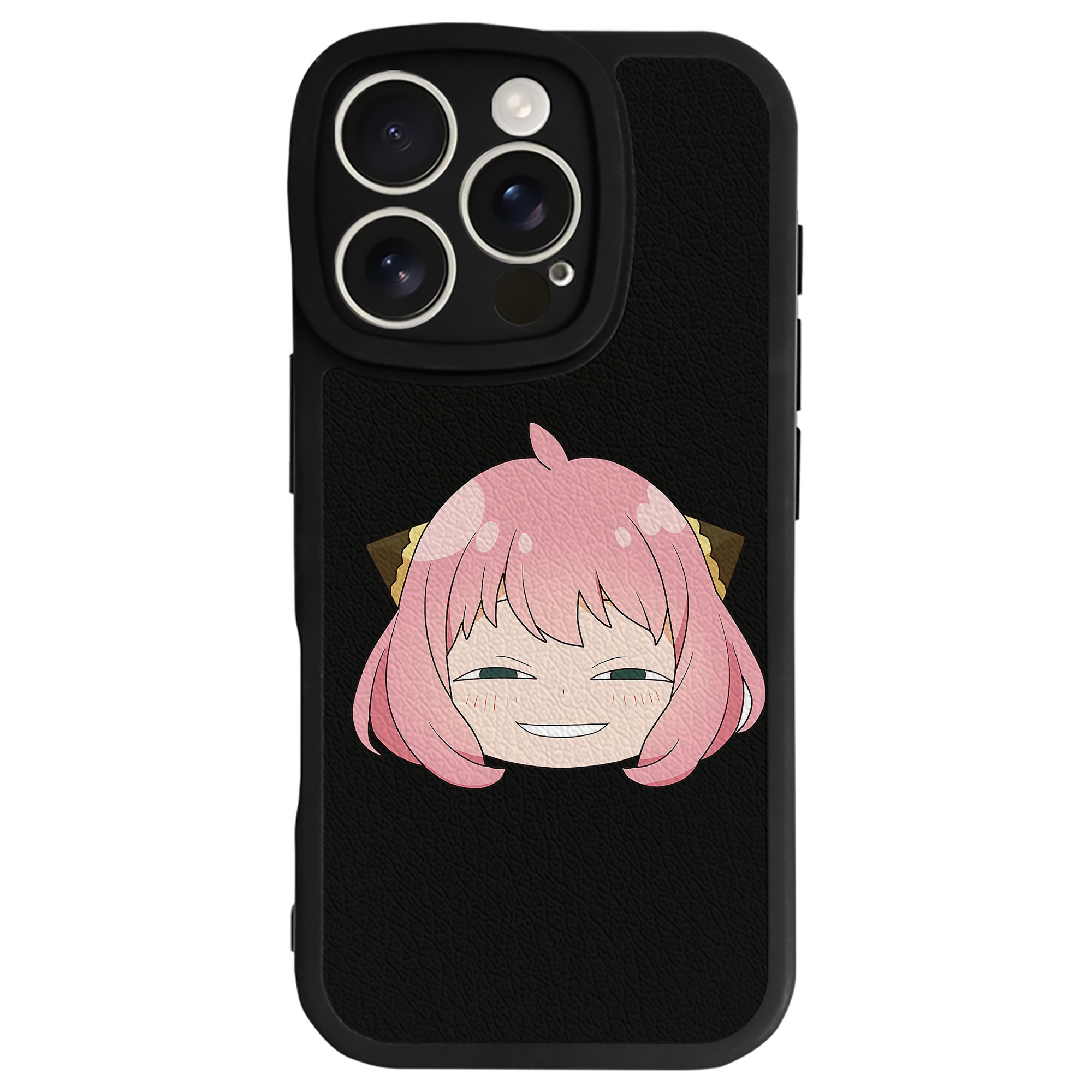 （画像用） SPY×FAMILY间谍家家酒 【iPhone 16シリーズ対応】シリコンスマホケース（レザー調） 材質：シリコン